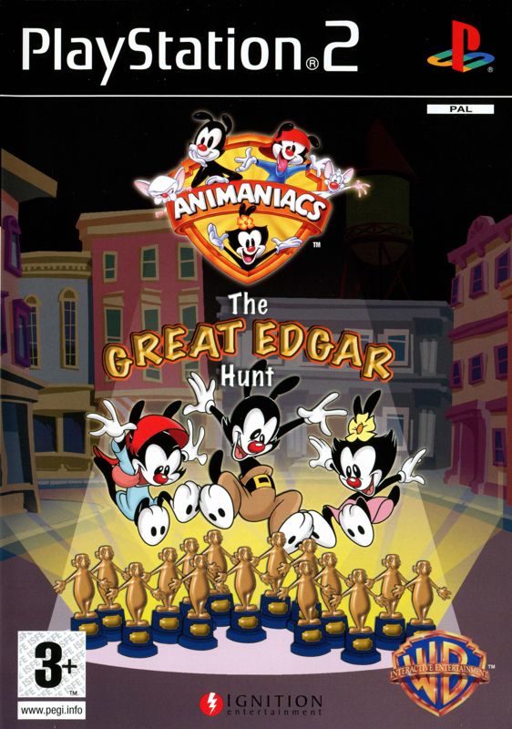 Animaniacs: The Great Edgar Hunt box art for Xbox